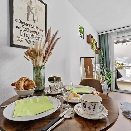 Appartement Zentrales Mit Mega Bergblick, Titlis, Luzern, Lake, Kurpark *